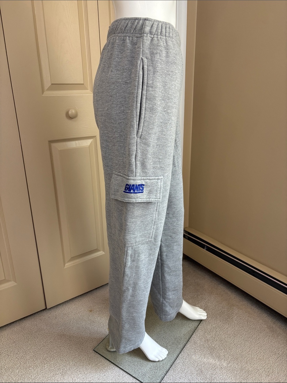 NY GIANTS NFL Team Apparel cargo sweatpants